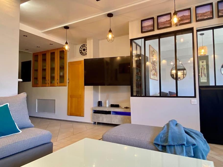 Superbe Logement Au Vallon Des Auffes Marseille Exteriör bild
