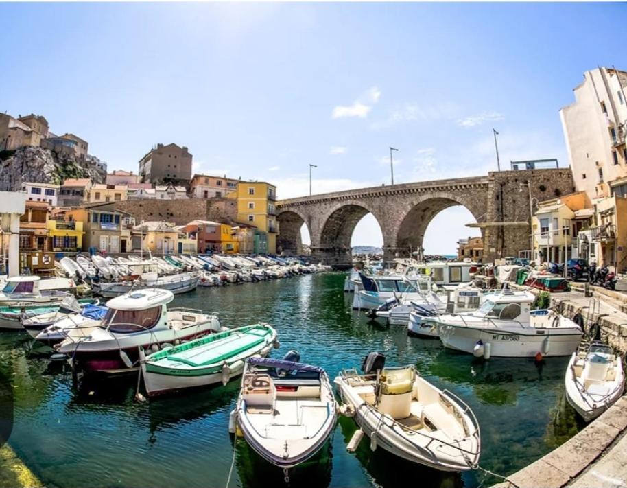 Superbe Logement Au Vallon Des Auffes Marseille Exteriör bild